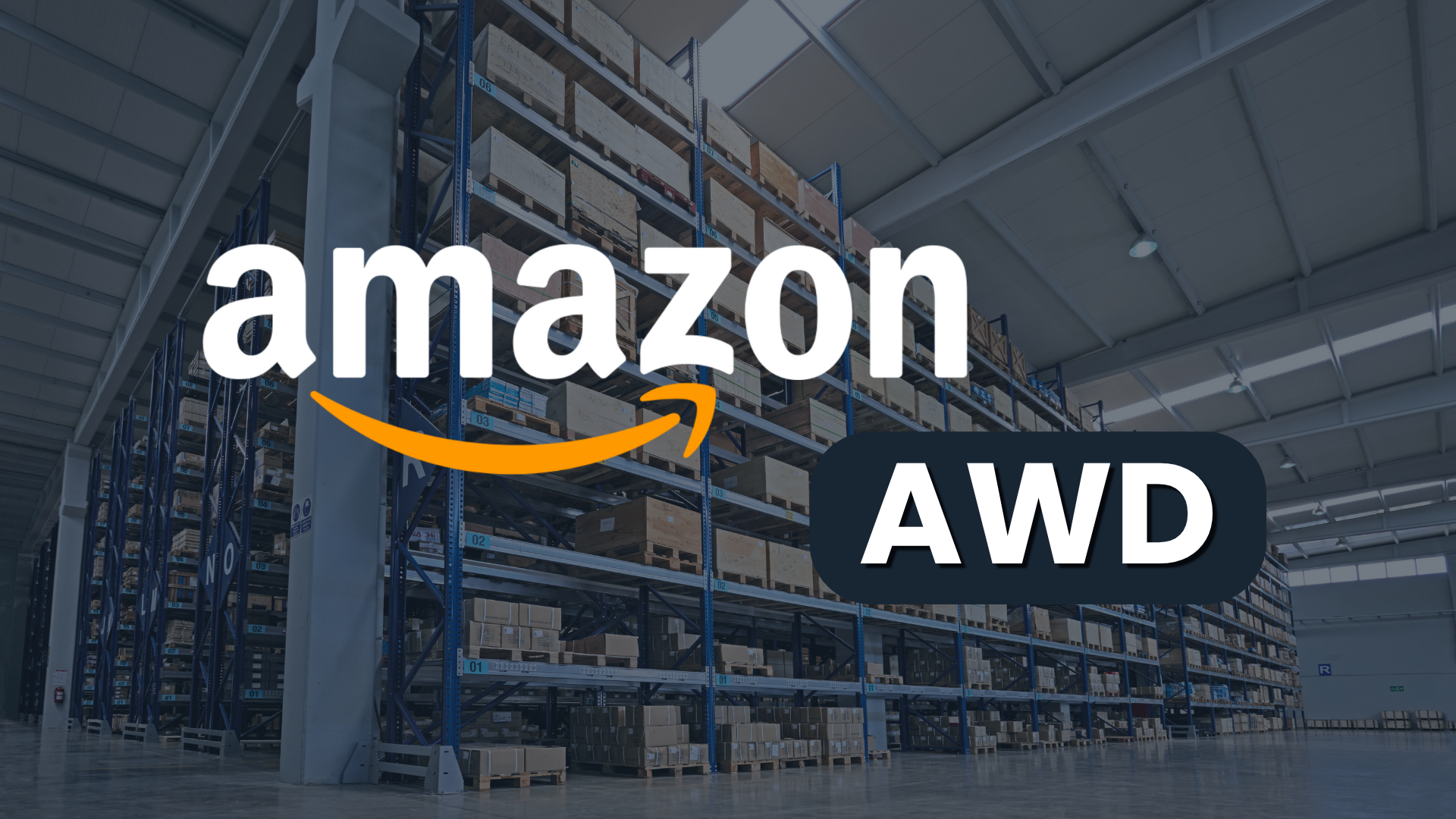 Amazon AWD - the Amazon warehouse launching in Europe in August 2026